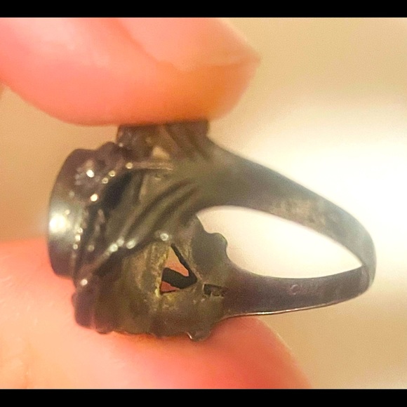 Vintage sterling silver ring size - Picture 4 of 4